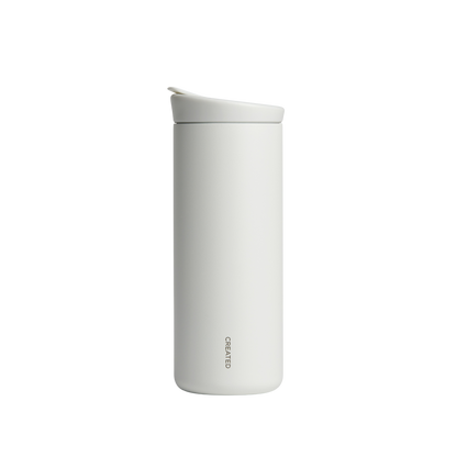 16oz Nomad Flip Tumbler - White