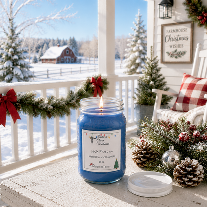 Jack Frost (type) Candle