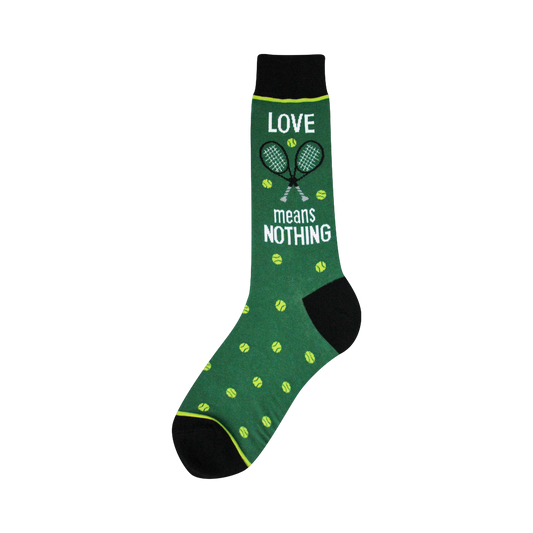 Tennis Love Mens Crew Socks