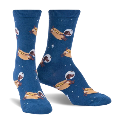 Weiner Dogs, In Space! Glow in the Dark