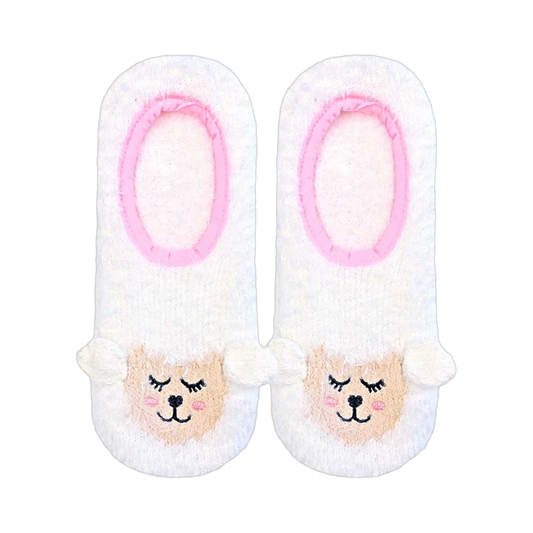 Fuzzy Lamb Non-Skid Slipper