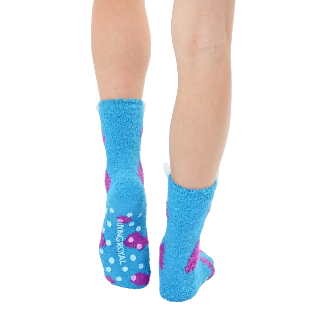 Fuzzy Monster Non-Skid Slipper