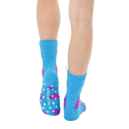 Fuzzy Monster Non-Skid Slipper