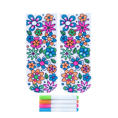 Flower Party Coloring