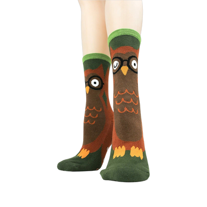 Owl Non-Skid Slipper