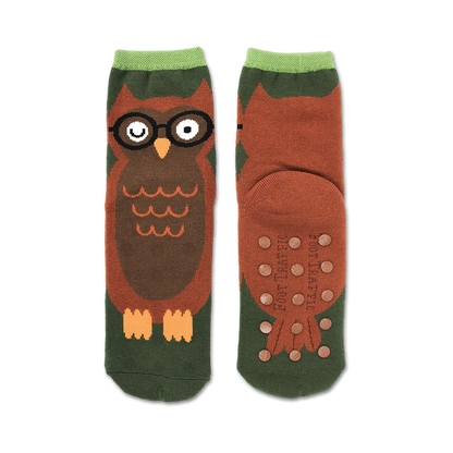 Owl Non-Skid Slipper