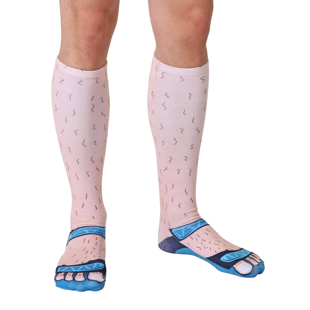 Socks and Sandals Pale