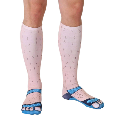 Socks and Sandals Pale