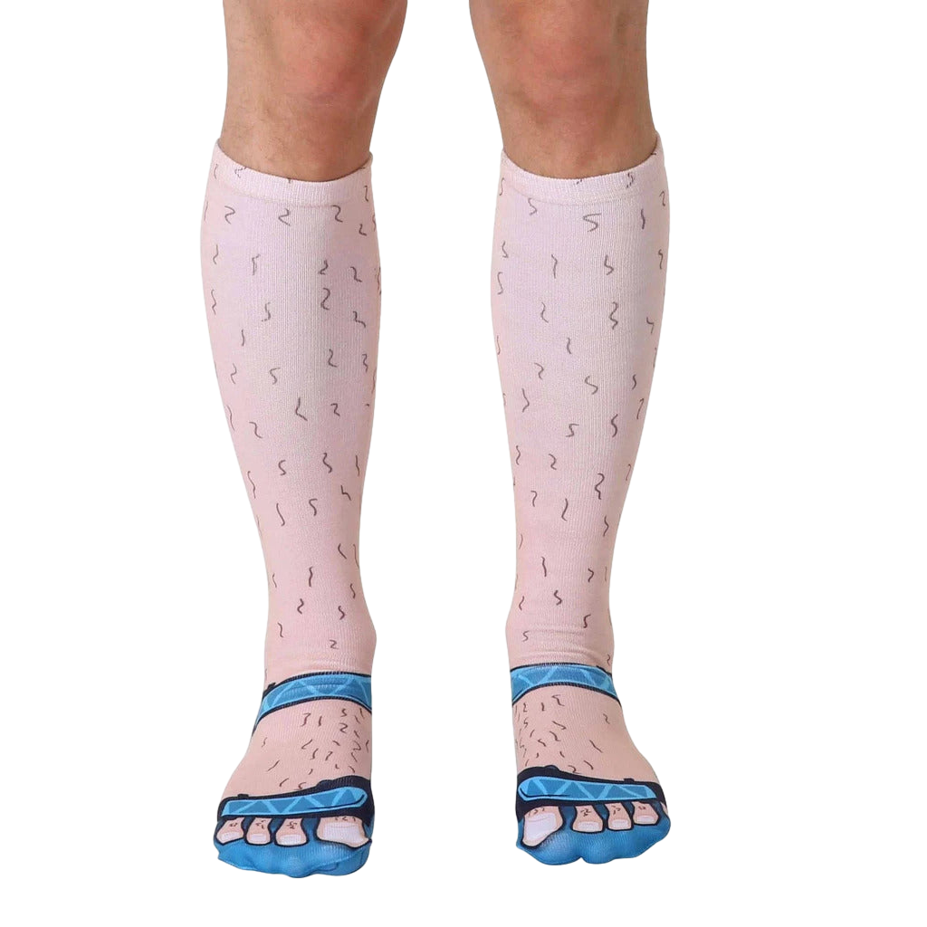 Socks and Sandals Pale