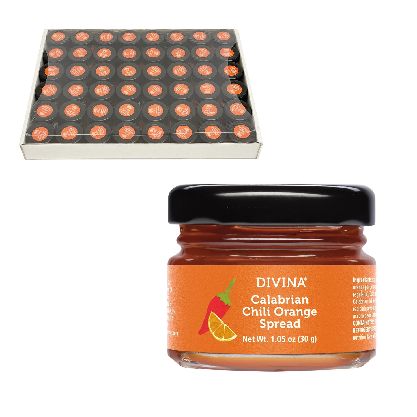 Calabrian Chili Orange Spread (48 Mini Jars)