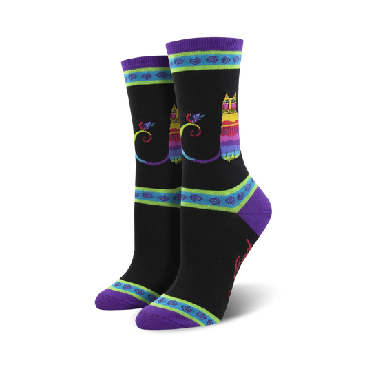 Laurel Burch Rainbow Cat