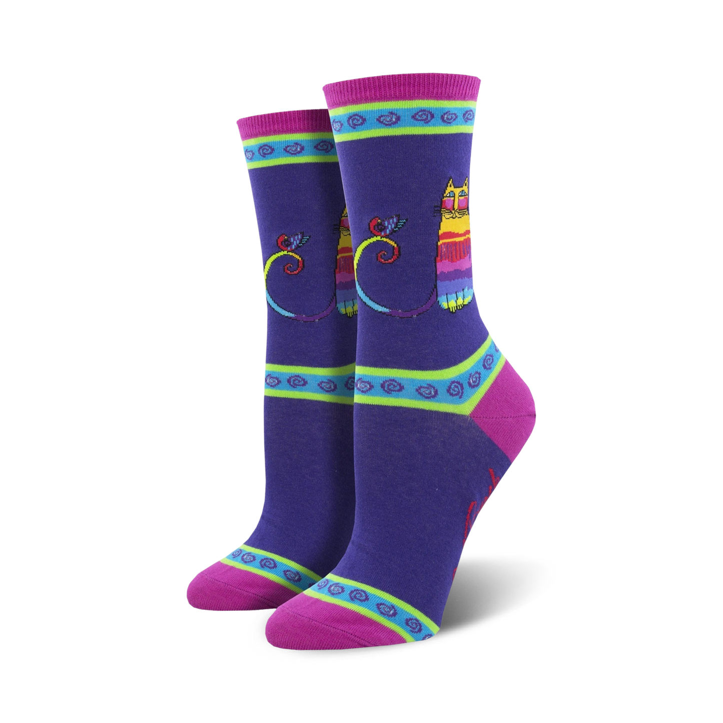Laurel Burch Rainbow Cat