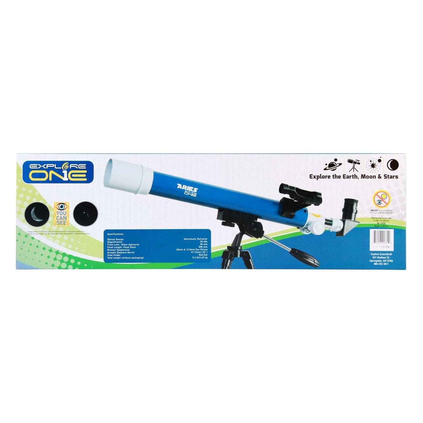 50mm Aries Refractor Telescope