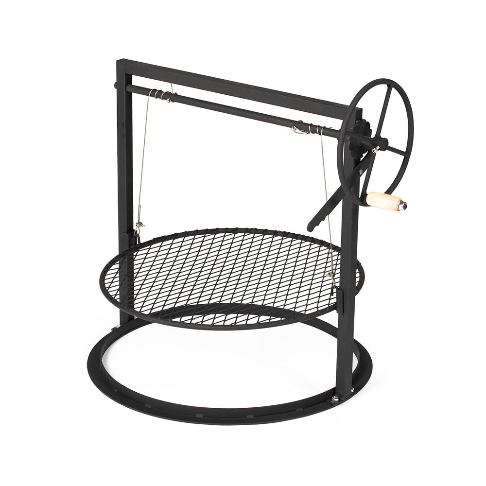 Adjustable Kettle-Style Grill Attachment