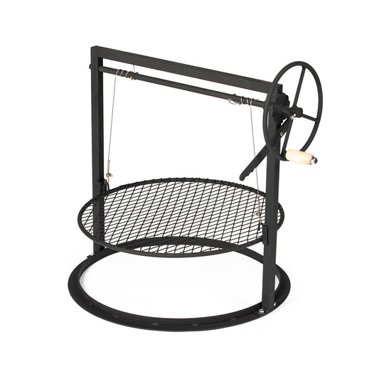 Adjustable Kettle-Style Grill Attachment