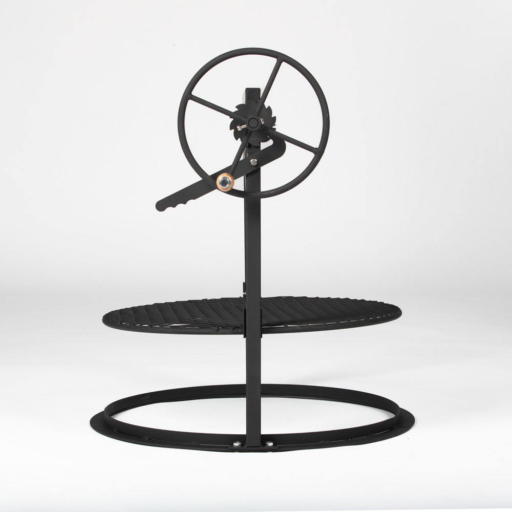 Adjustable Kettle-Style Grill Attachment