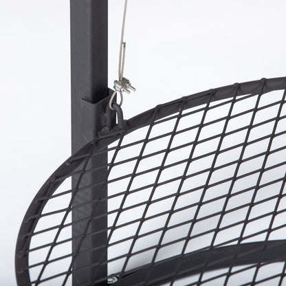 Adjustable Kettle-Style Grill Attachment