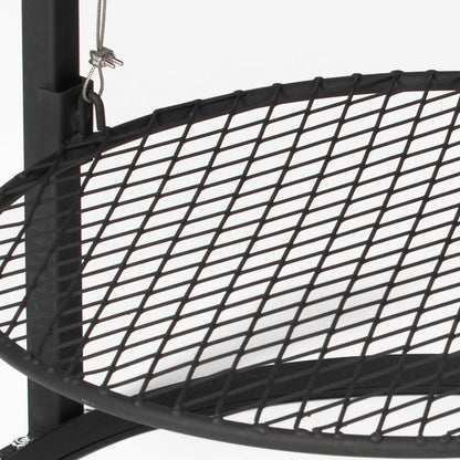 Adjustable Kettle-Style Grill Attachment