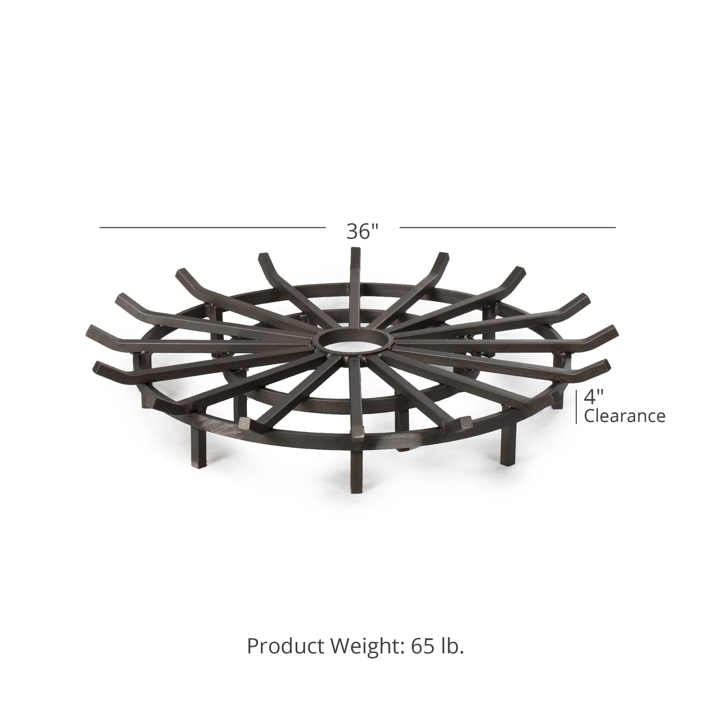 Wagon Wheel Fire Grates