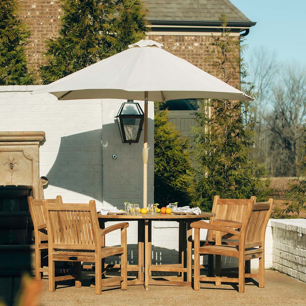 Luna Grade A Teak Folding Table