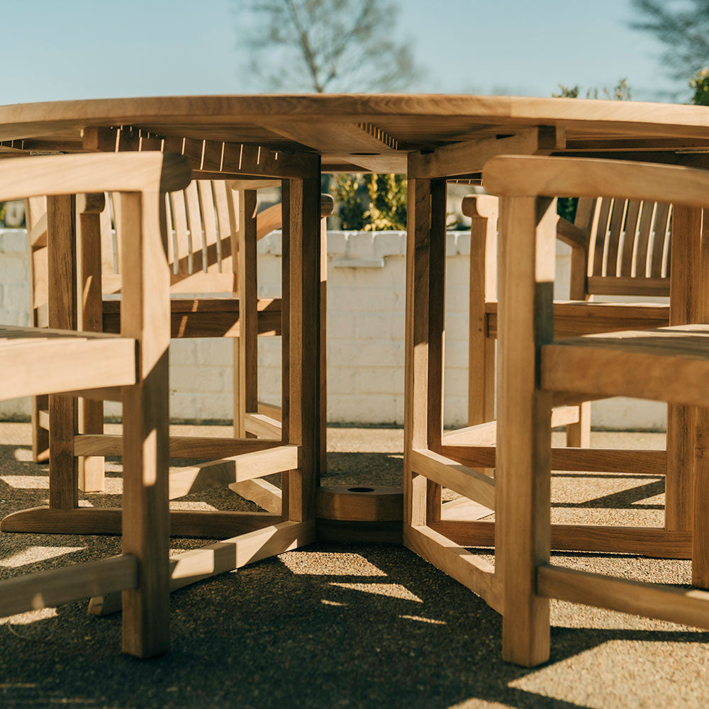 Luna Grade A Teak Folding Table