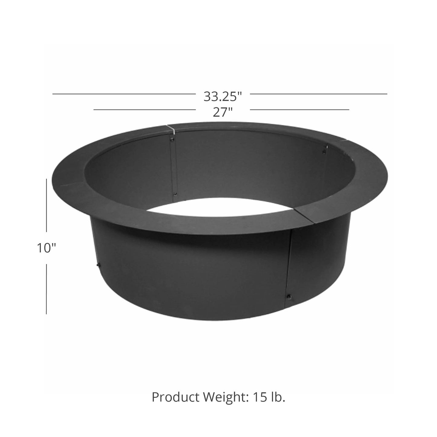 Steel Fire Pit Liner