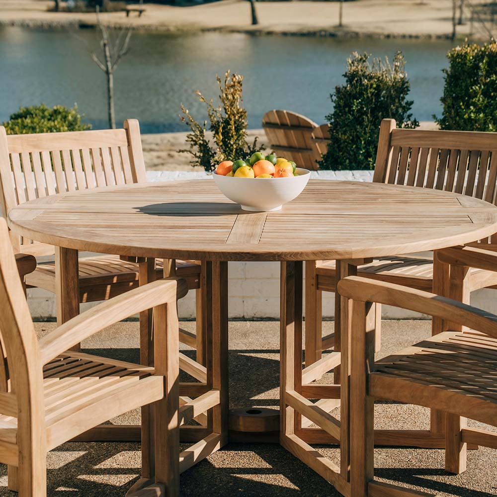 Luna Grade A Teak Folding Table