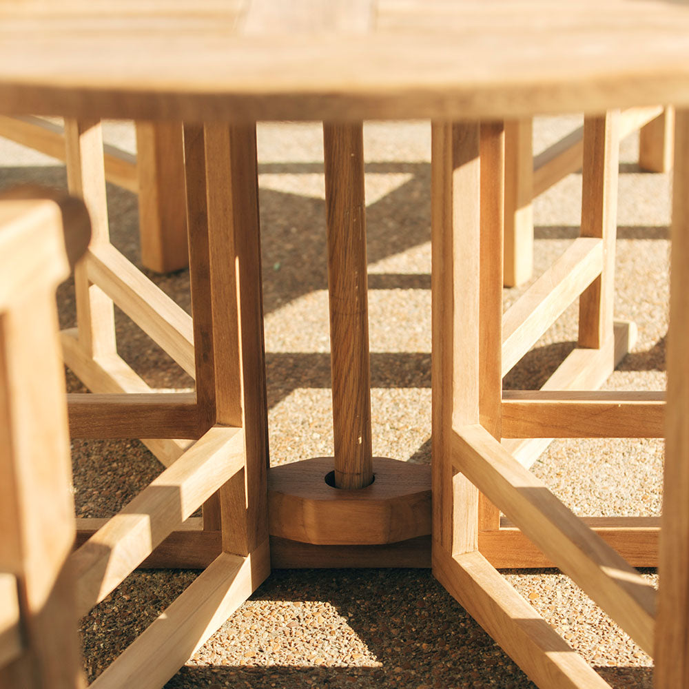 Luna Grade A Teak Folding Table