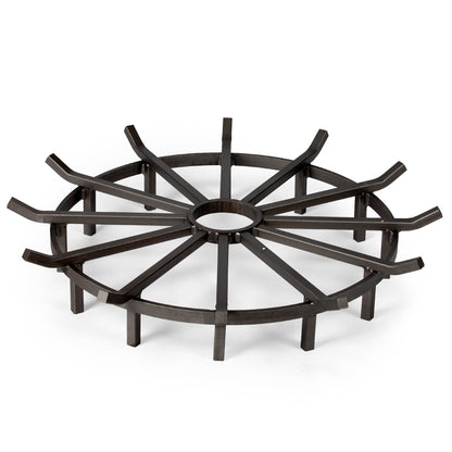 Wagon Wheel Fire Grates