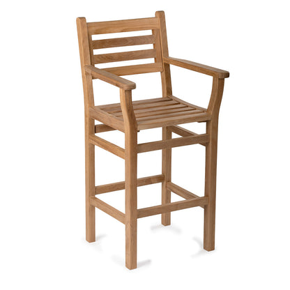 Acadia Grade A Teak Bar Armchair