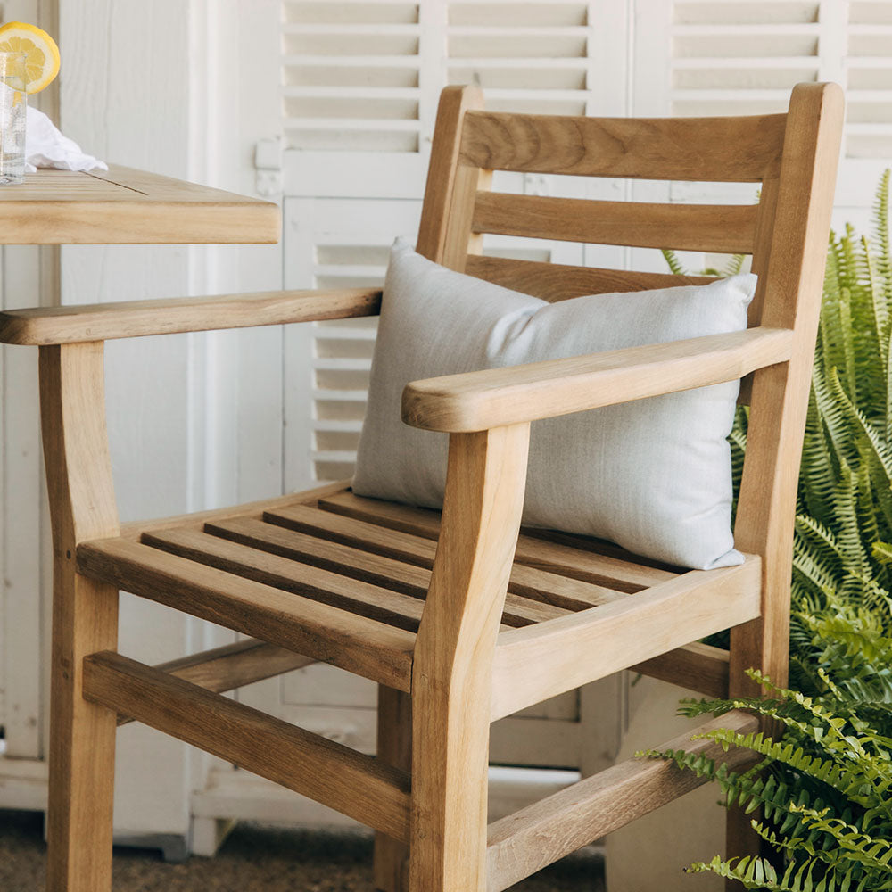 Acadia Grade A Teak Bar Armchair