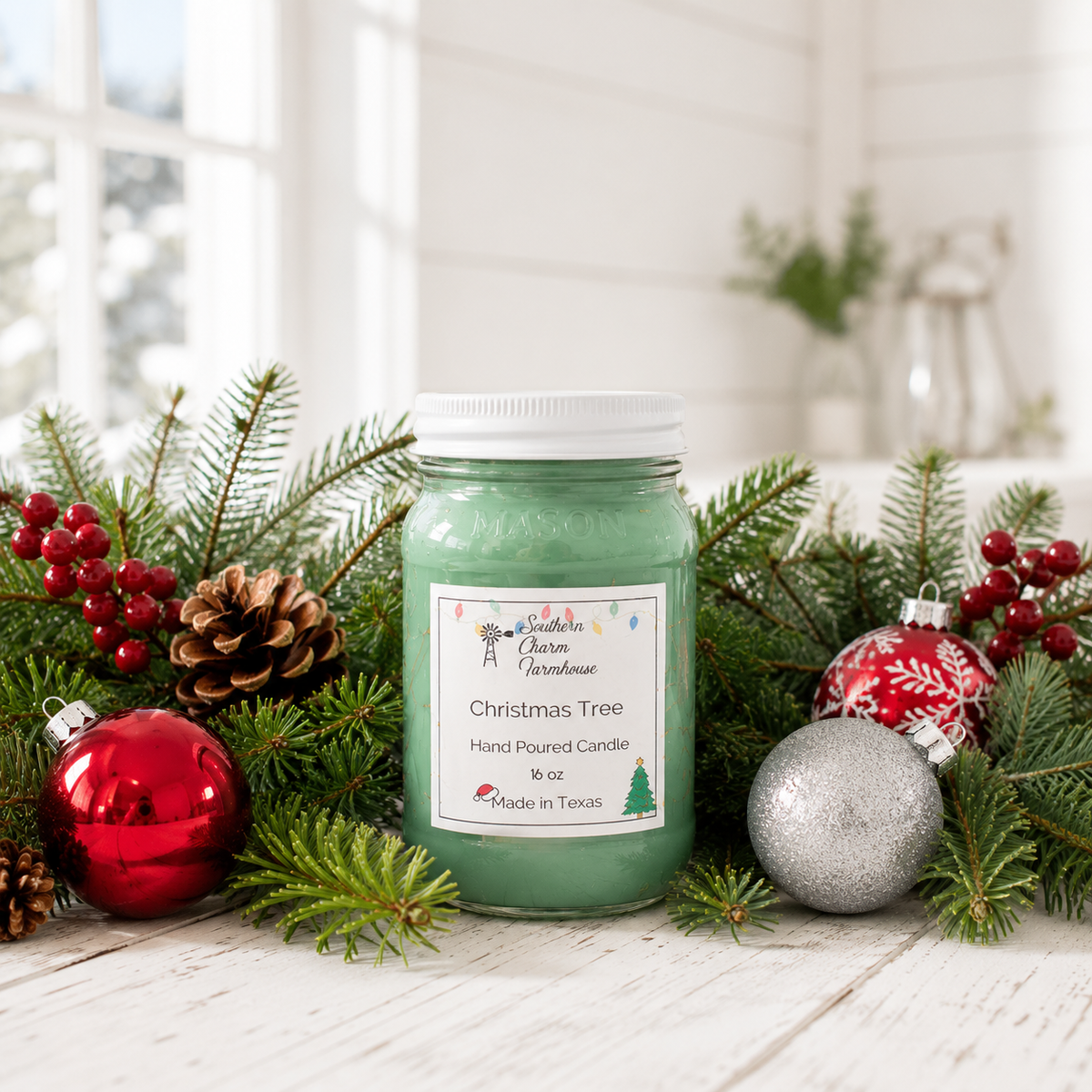 Christmas Tree Candle