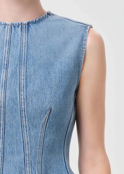 Agolde Corbin Denim Shell Shirt