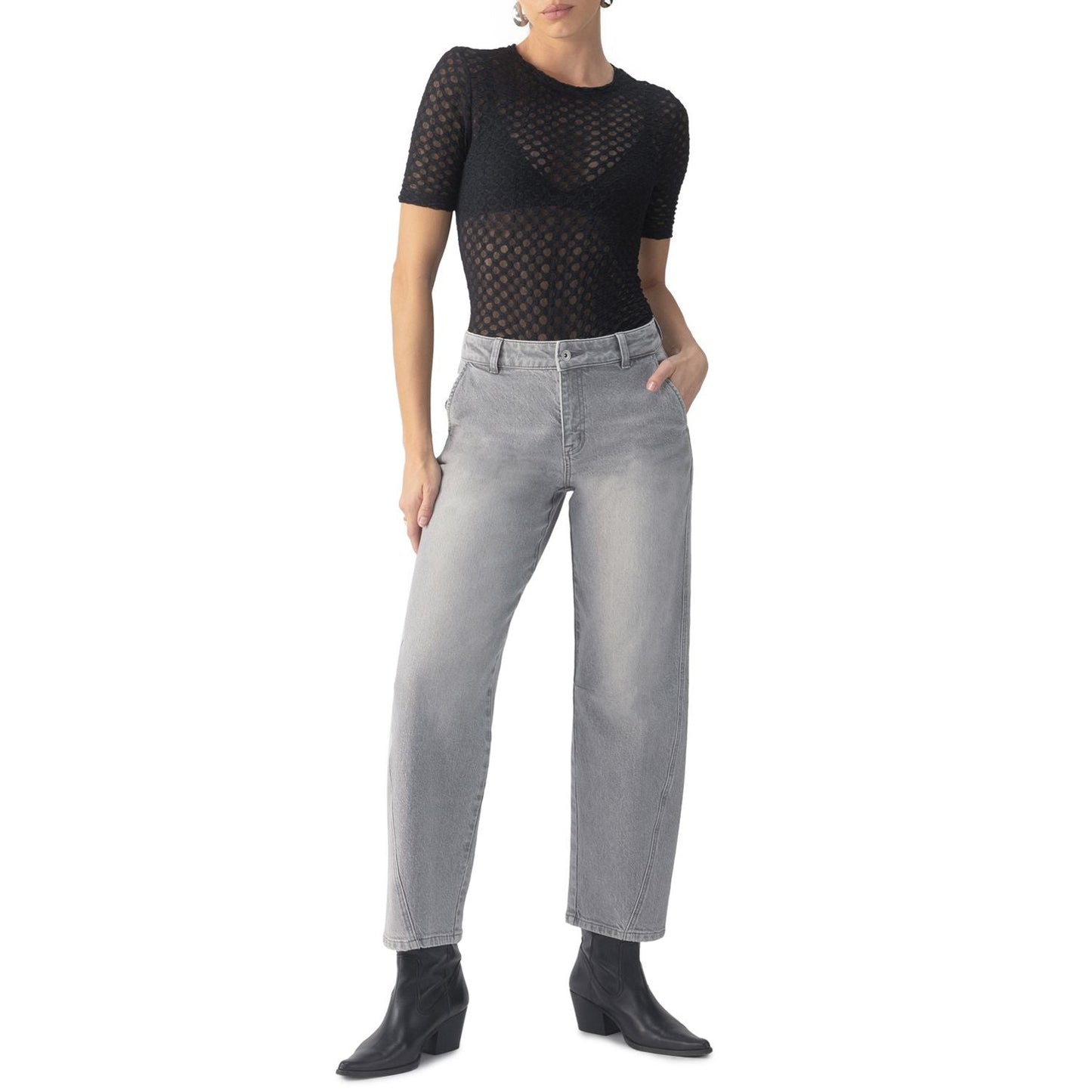 Sanctuary Barrel Marine Jean