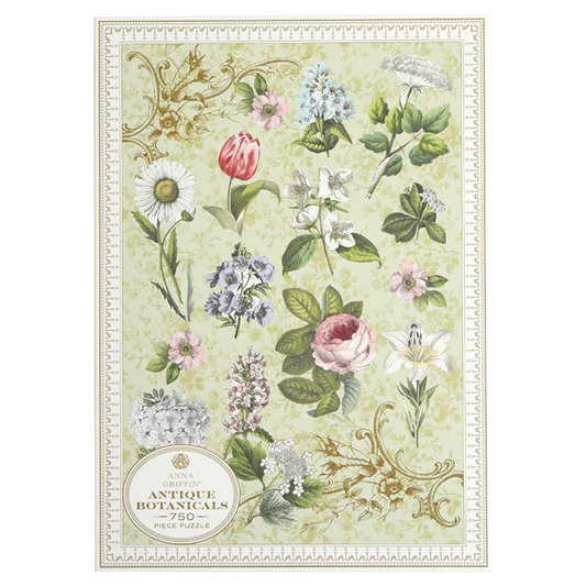 Antique Botanicals Jigsaw Puzzle