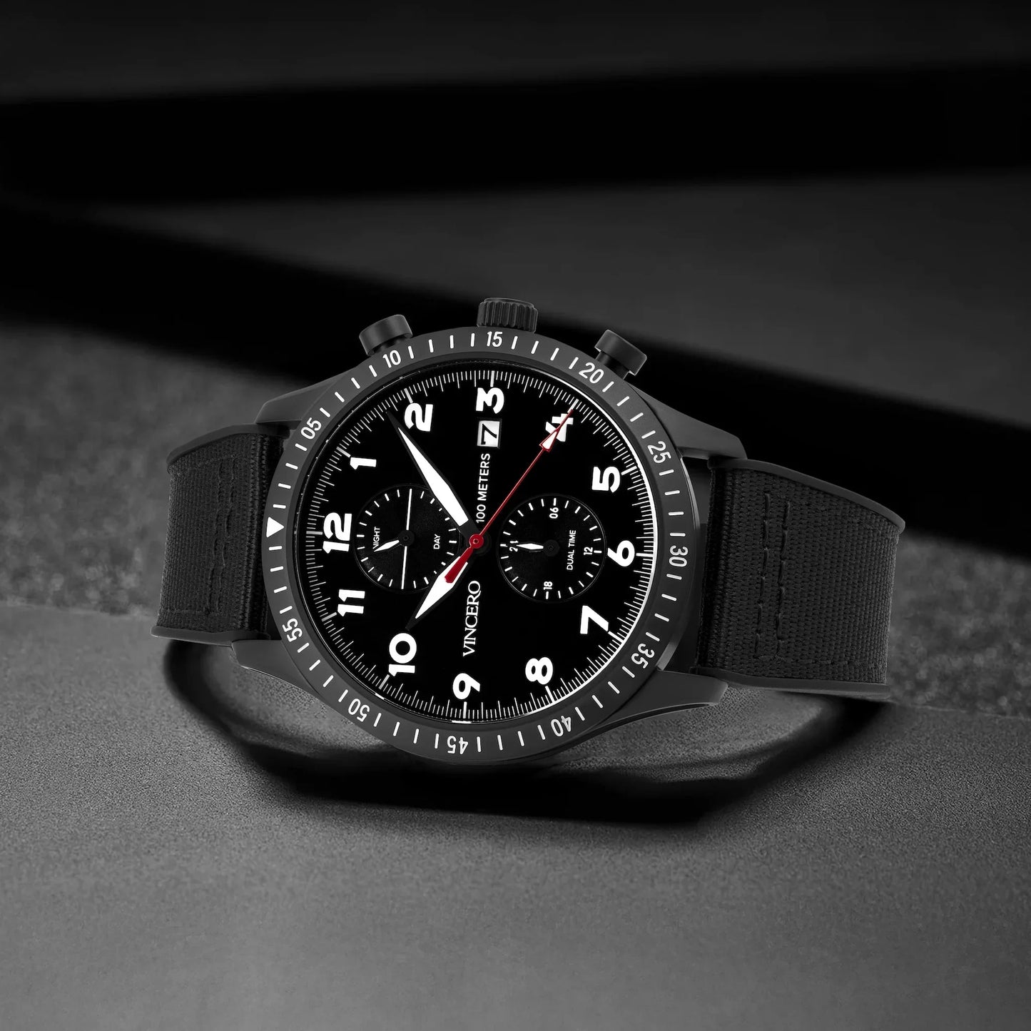 The Altitude - Matte Black/Red