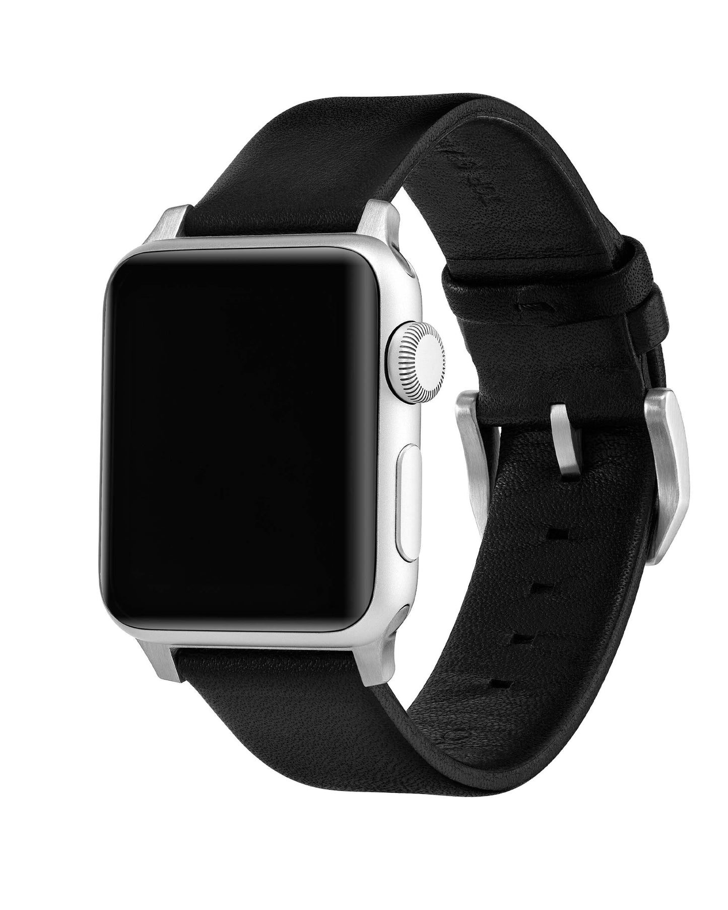 Apple Watch Leather Band - Silver Hardware 41/42mm