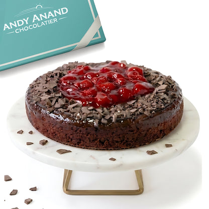 Andy Anand Sugar-Free Keto Chocolate Strawberry Cake, 9-Inch, 2 lb – Low-Carb, Delicious & Decadent, Diabetic-Friendly Birthday Gift Box