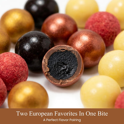 Andy Anand Chocolate Covered Gourmet Licorice, 6 Flavors, 10.5 oz – Made in Denmark, European Collection, Birthday & Holiday Gift Box