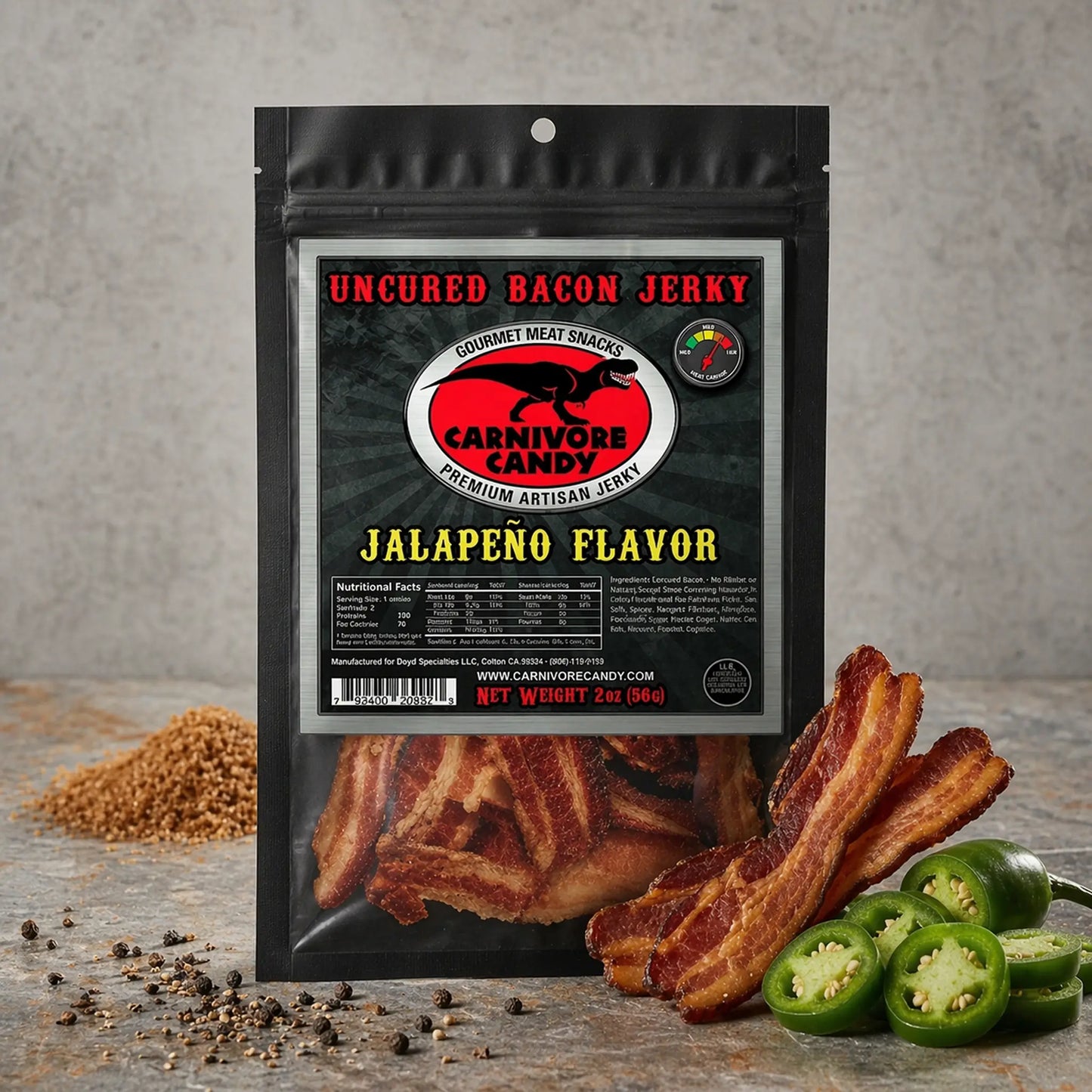 Jalapeño Bacon Jerky