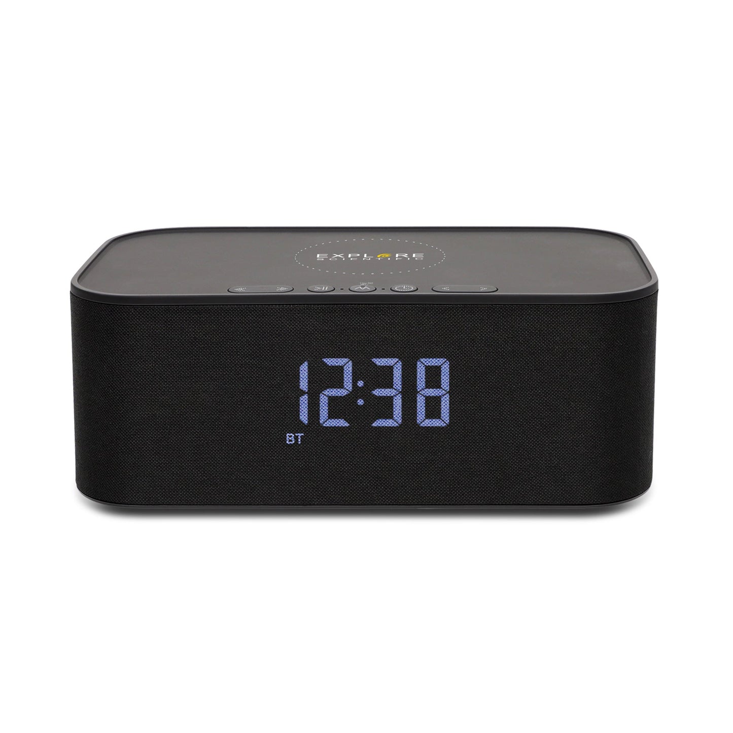 Clock with BT Speaker and Wireless Charger
