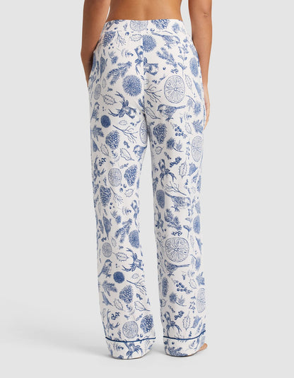 Women's Bamboo Stretch-Knit Long Sleeve Pajama Set