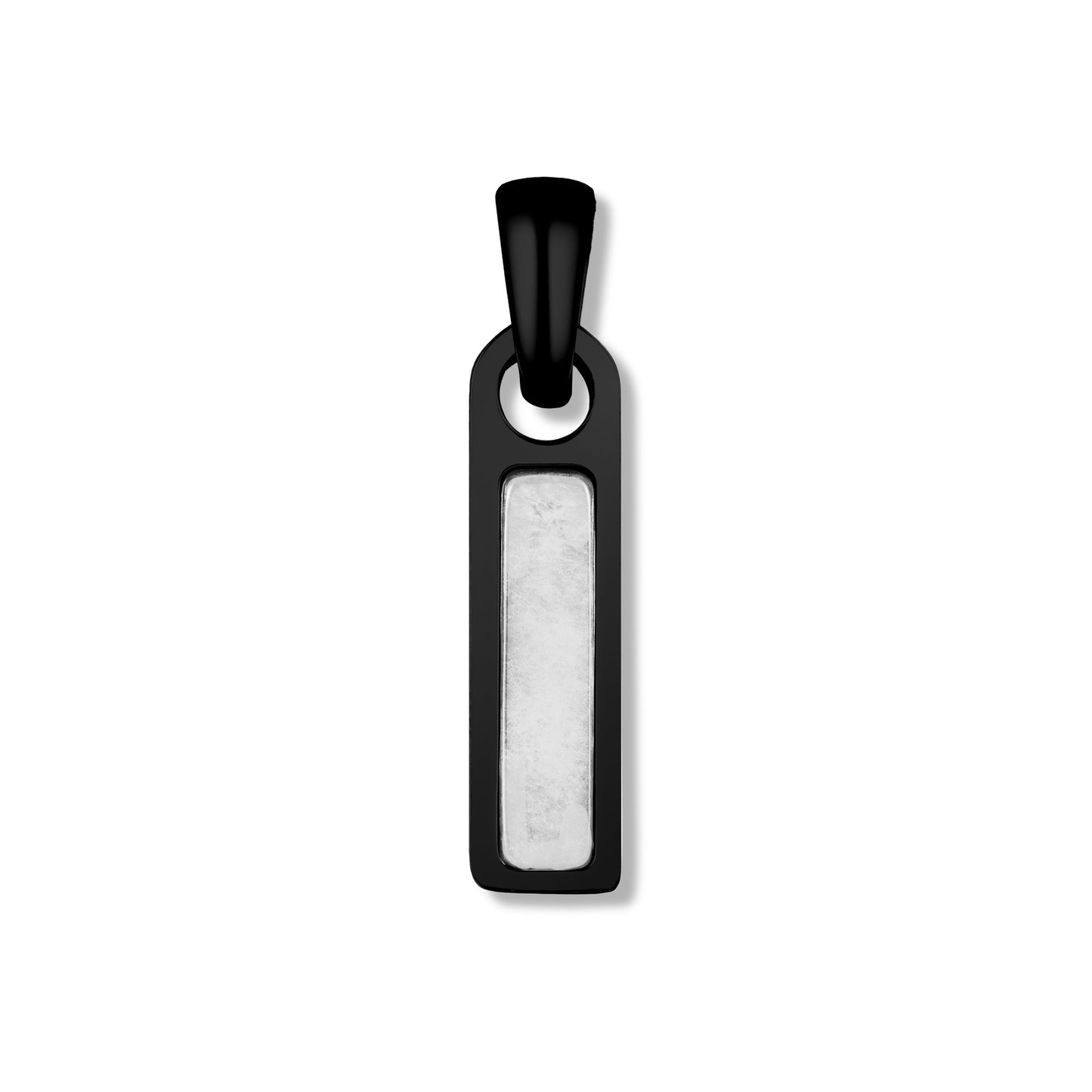 Birthstone Tag Pendant - Stealth