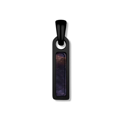 Birthstone Tag Pendant - Stealth