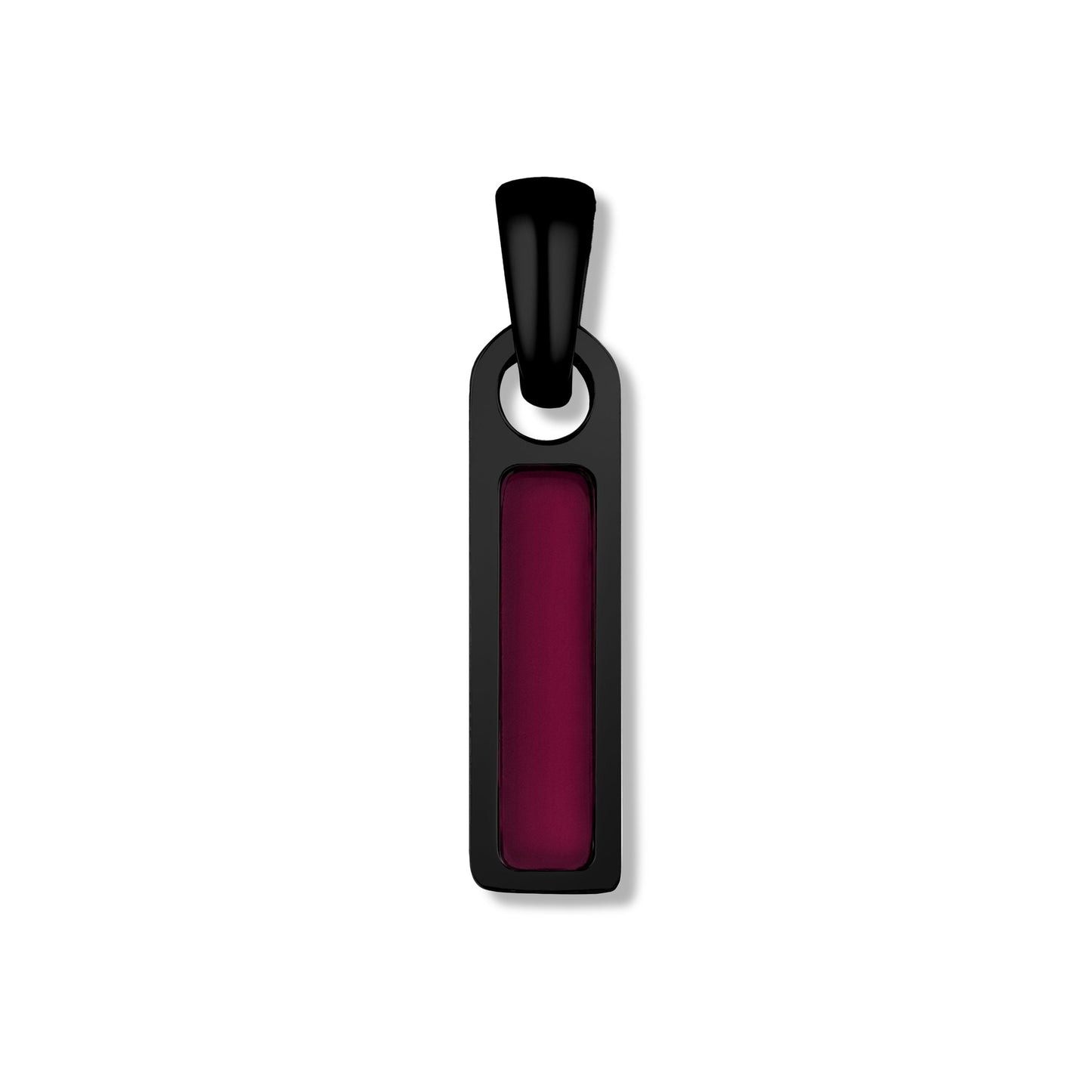 Birthstone Tag Pendant - Stealth