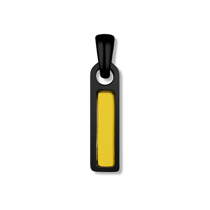 Birthstone Tag Pendant - Stealth