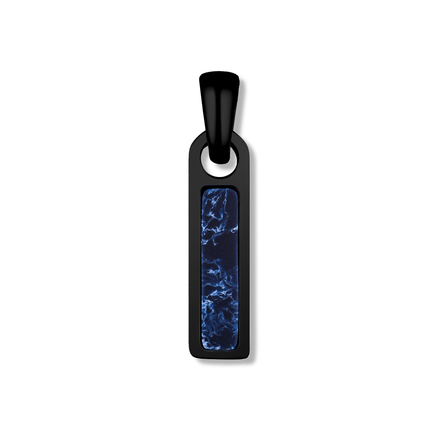 Birthstone Tag Pendant - Stealth