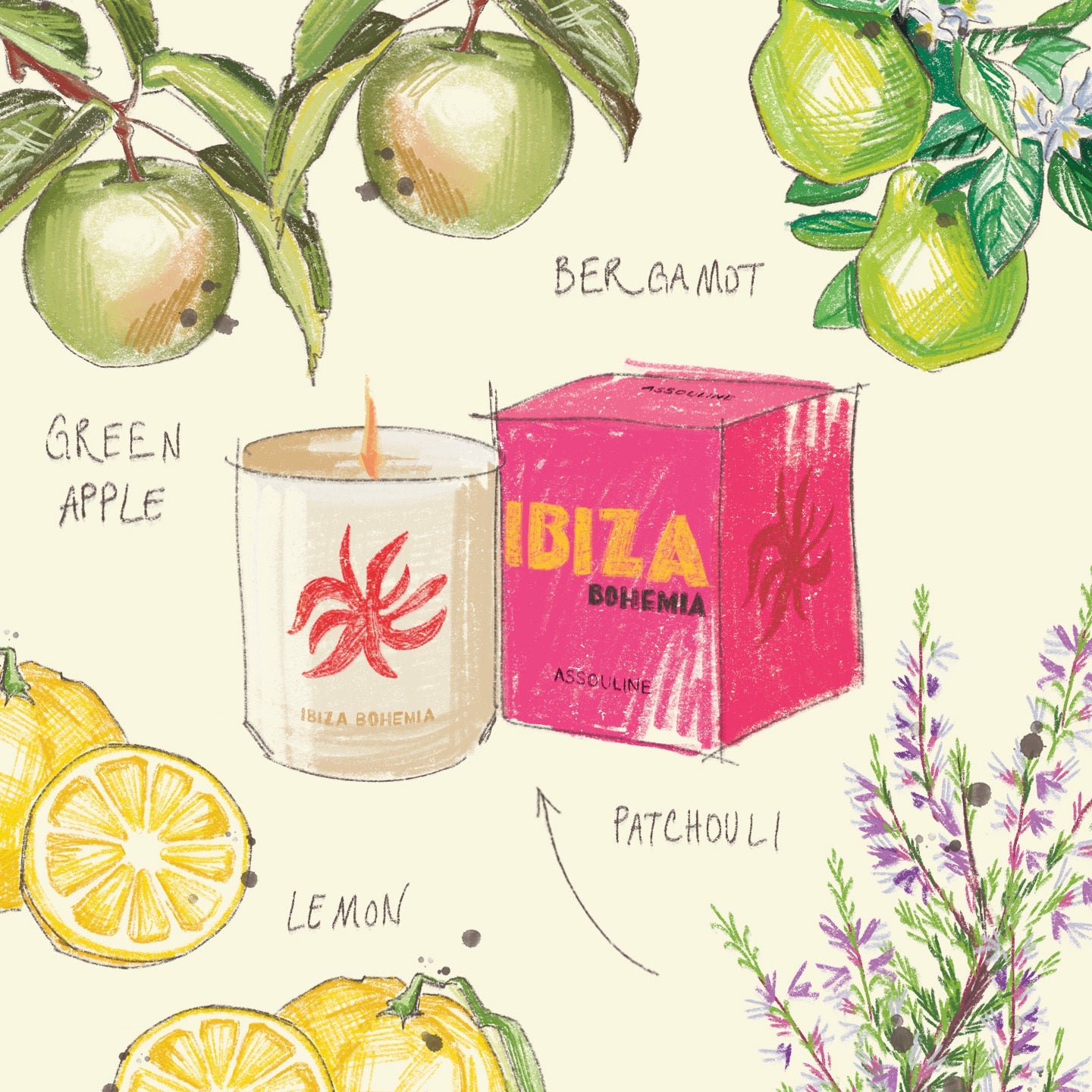 Ibiza Bohemia - Travel From Home Candle