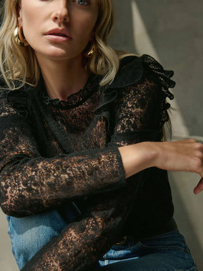 Nation LTD Cara Lace Top