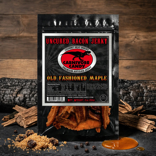 Old Fashioned Maple Bacon Jerky